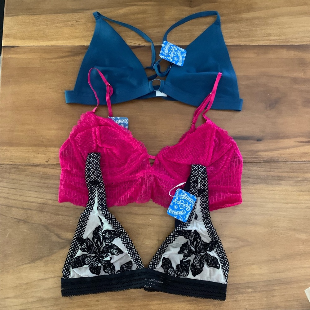 Free People NWT Bra/Bralette Bundle of 5 SMALL